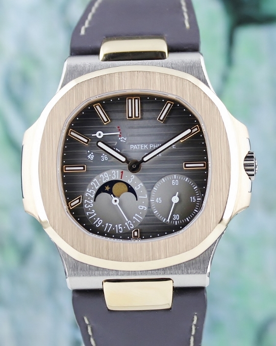(image for) Patek Philippe Jumbo Size Nautilus 18K White And Rose Gold / 5712GR